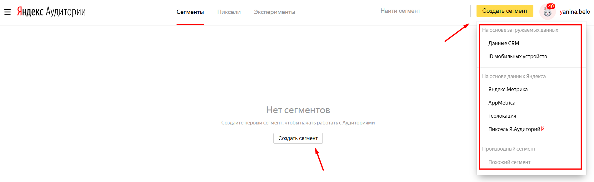 Как работать в Яндекс Аудиториях: подробный гайд